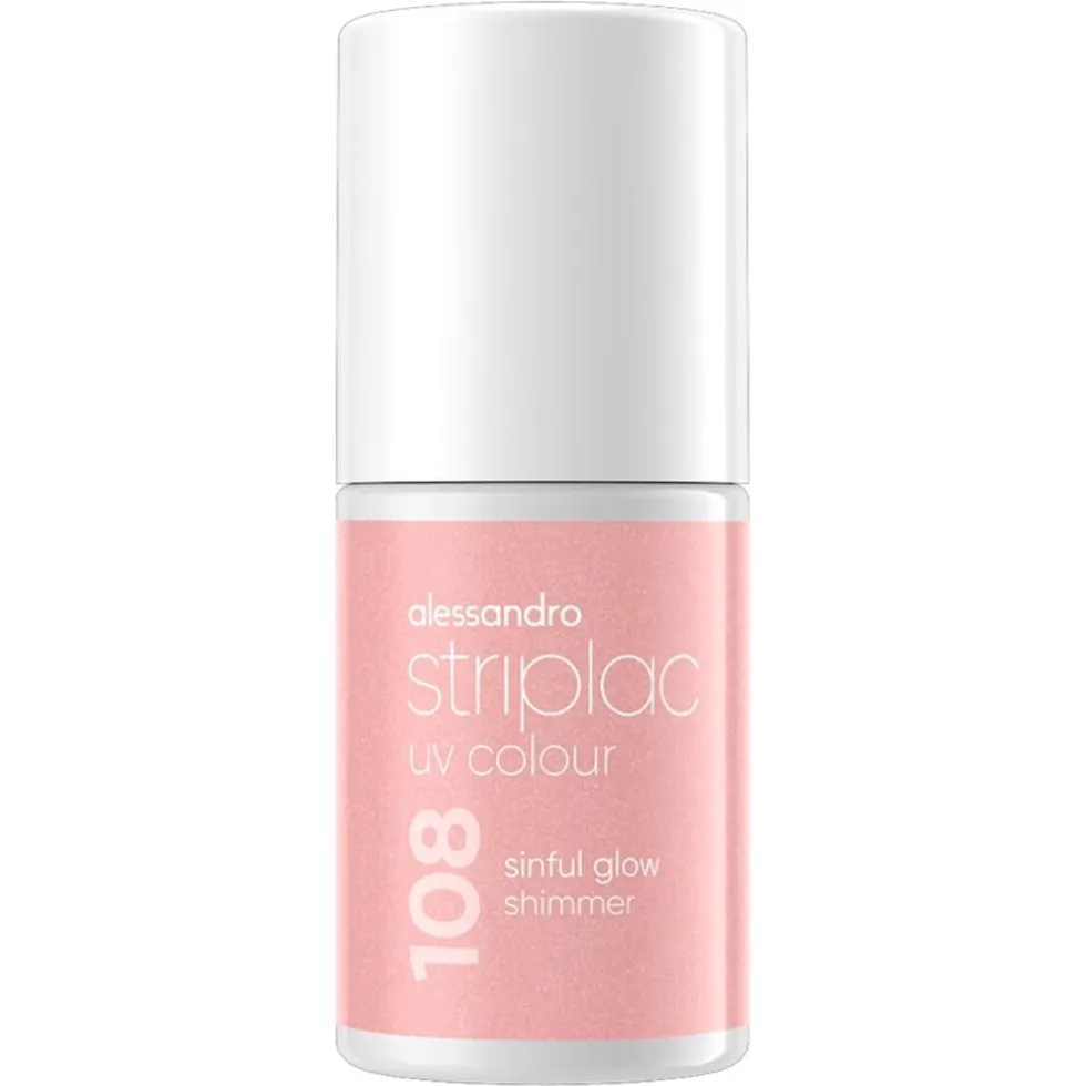 Alessandro Striplac UV Colour 108 Sinful Glow Nagellak