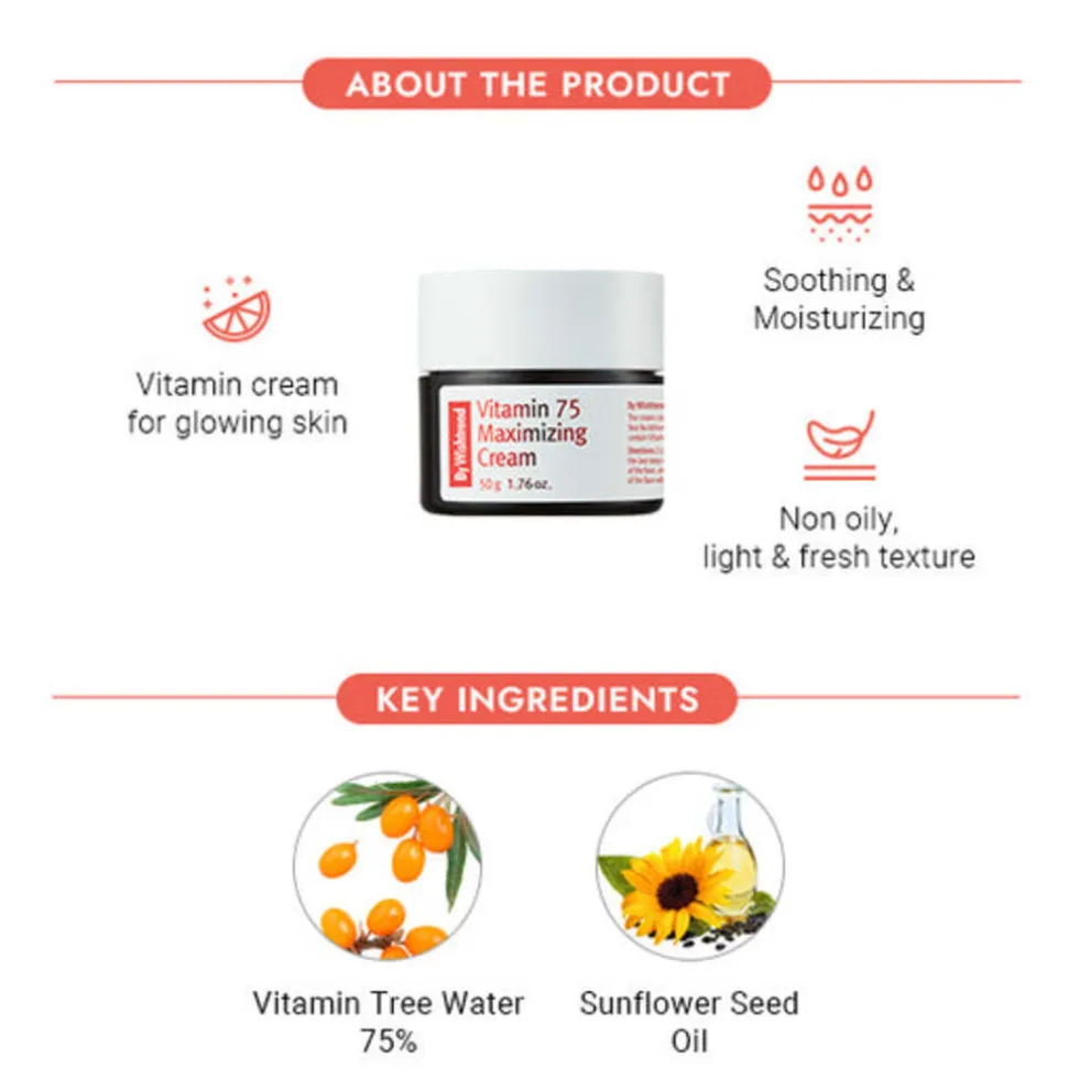 By Wishtrend Vitamin 75 Maximizing Cream