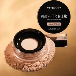 Catrice Bright & Blur 030 Soft Peach Setting Powder