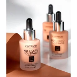 Catrice HD Liquid Coverage 032 Nude Beige Foundation