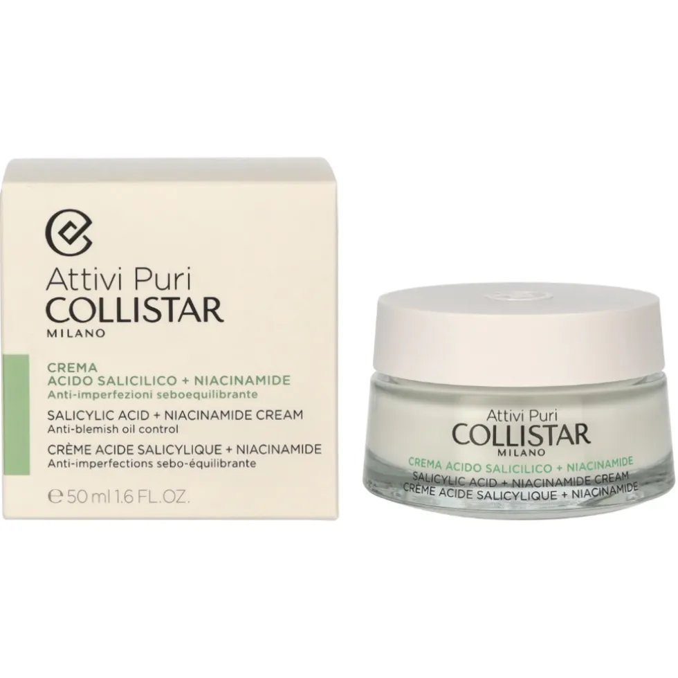 Collistar Attivi Puri Salicylic Acid + Niacinamide Cream 50ml