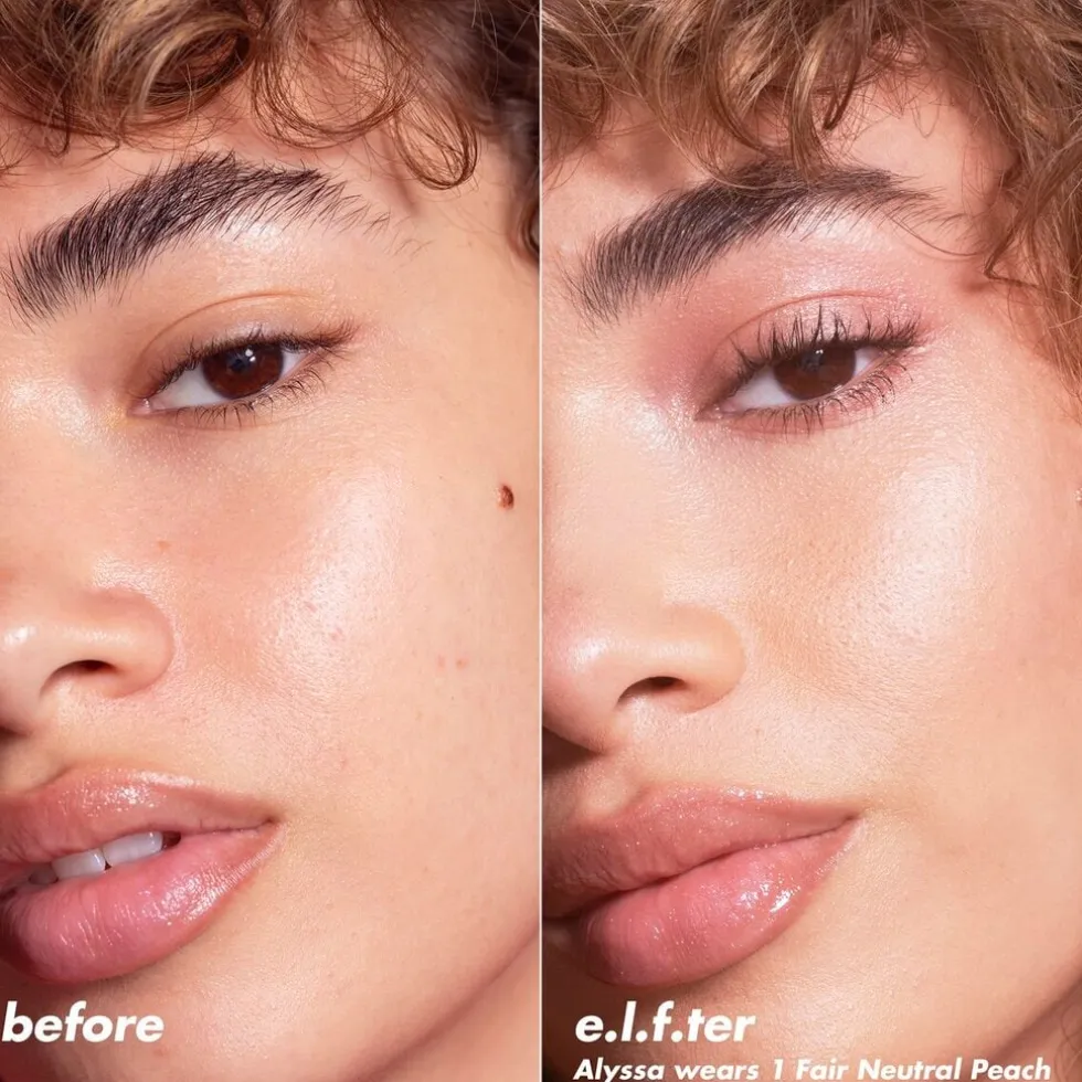 e.l.f. Halo Glow Powder Filter Medium Neutral Pressed Powder