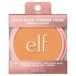 e.l.f. Halo Glow Powder Filter Tan Warm Pressed Powder