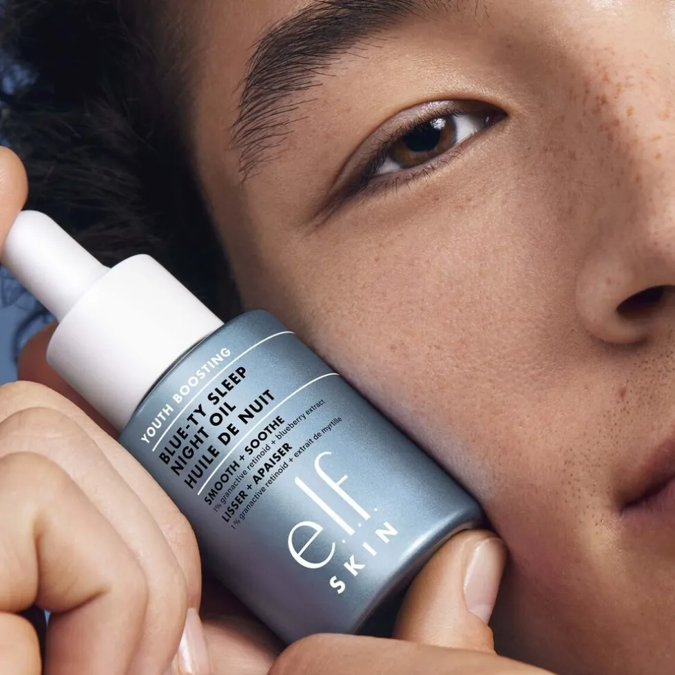 e.l.f. Skin Youth Boosting Blue-Ty Sleep Night Oil