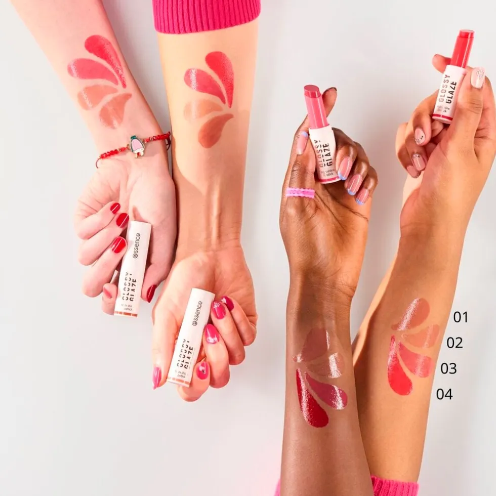Essence Glossy Glaze 03 Pink Things Up High Shine Lipstick
