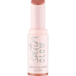Essence Satin Glow 01 Whole Latte Love Luminous Shine Lipstick