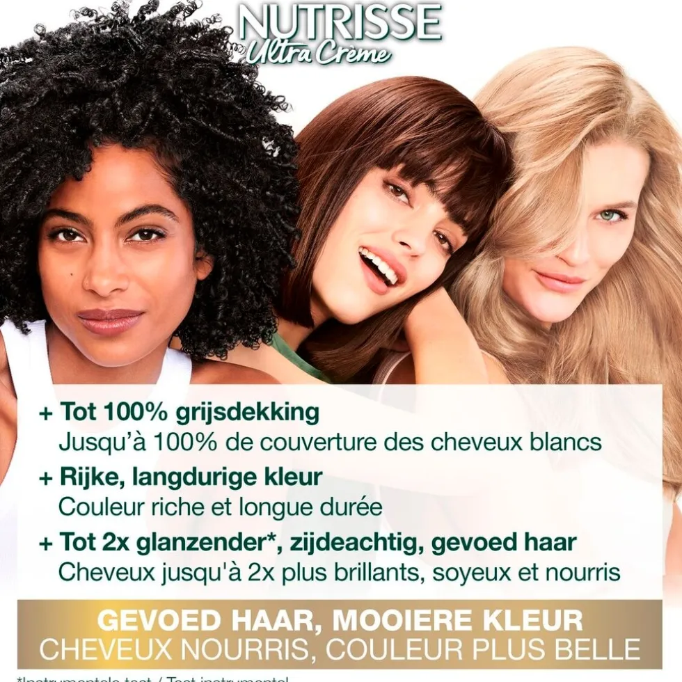 Garnier Nutrisse Ultra Crème 5.3 Licht Goudbruin Permanente Haarkleuring