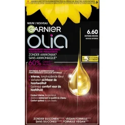 Garnier Olia 6.60 Intens Rood Permanente Crèmekleuring