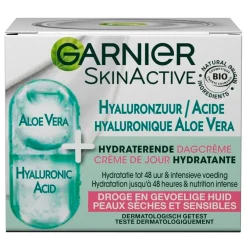 Garnier SkinActive Hyaluronzuur en Aloë Vera Hydraterende Dagcrème