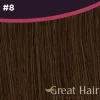 Great Hair Extensions Full Head Straight 40 cm