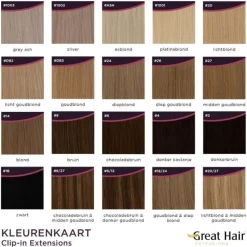 Great Hair Extensions Full Head Straight 40 cm