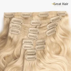 Great Hair Extensions Full Head Straight 50 cm