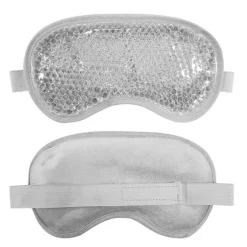 Hot & Cold Compress Oogmasker / Verkoelend Masker - Ontspannend Spa Gel Oogmasker - Grijs