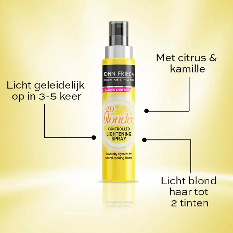 John Frieda Sheer Blonde Go Blonder Controlled Lightening Hairspray