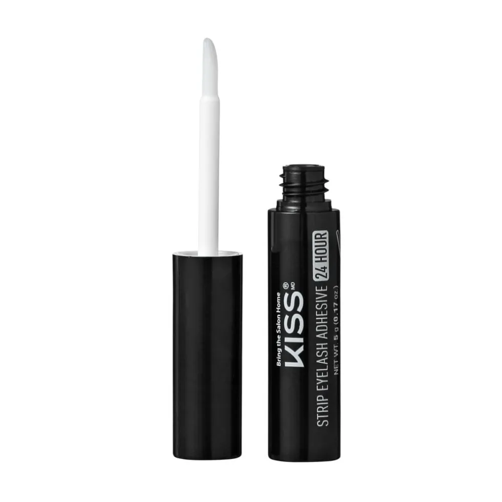 Kiss Strip Eyelash Adhesive 24 Hour Clear Wimperlijm