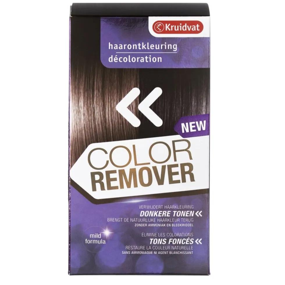 Kruidvat Color Remover Donkere Tonen Haarontkleuring