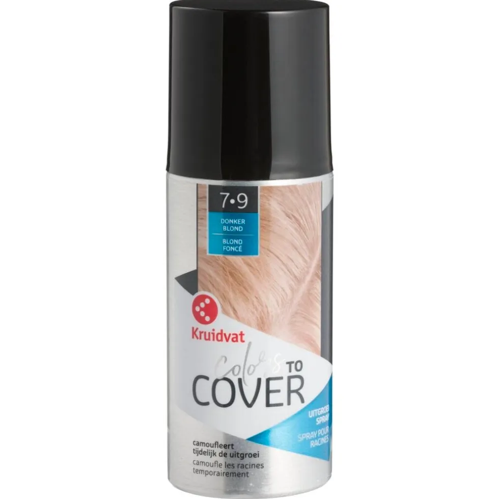 Kruidvat Colors to Cover 7-9 Donkerblond Uitgroeispray