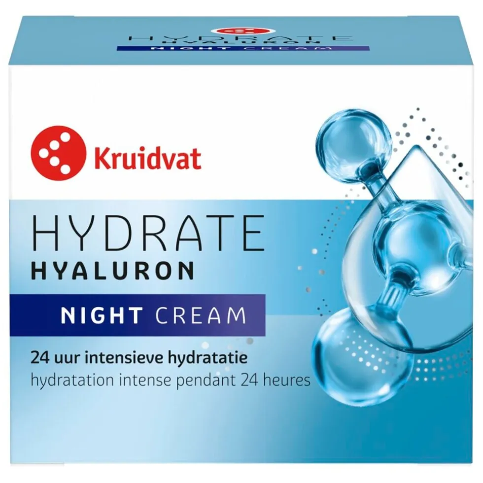 Kruidvat Hydrate Hyaluron Nachtcrème