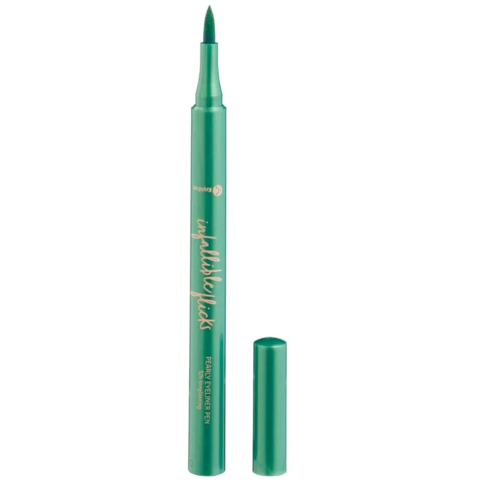 Kruidvat Infallible Flicks 070 Polished Jade Pearly Eyeliner Pen