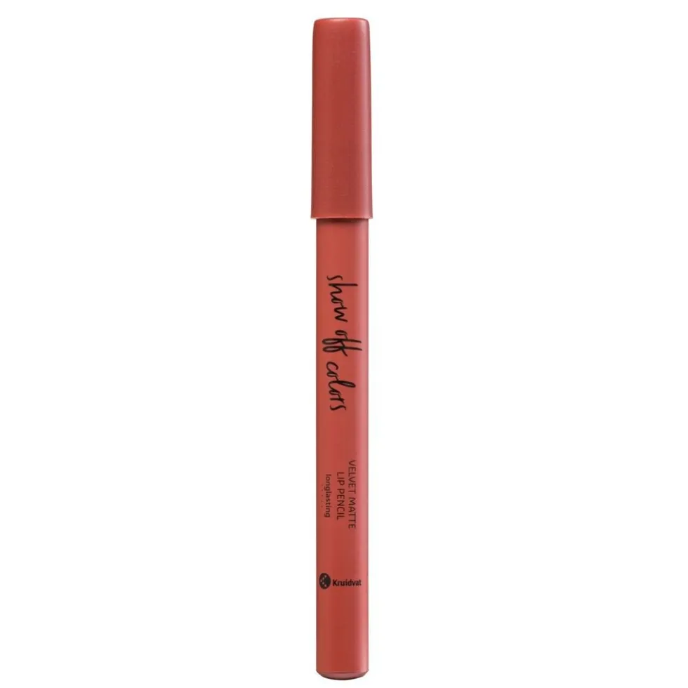 Kruidvat Show Off Colors 010 Classy Nude Velvet Matte Lip Pencil