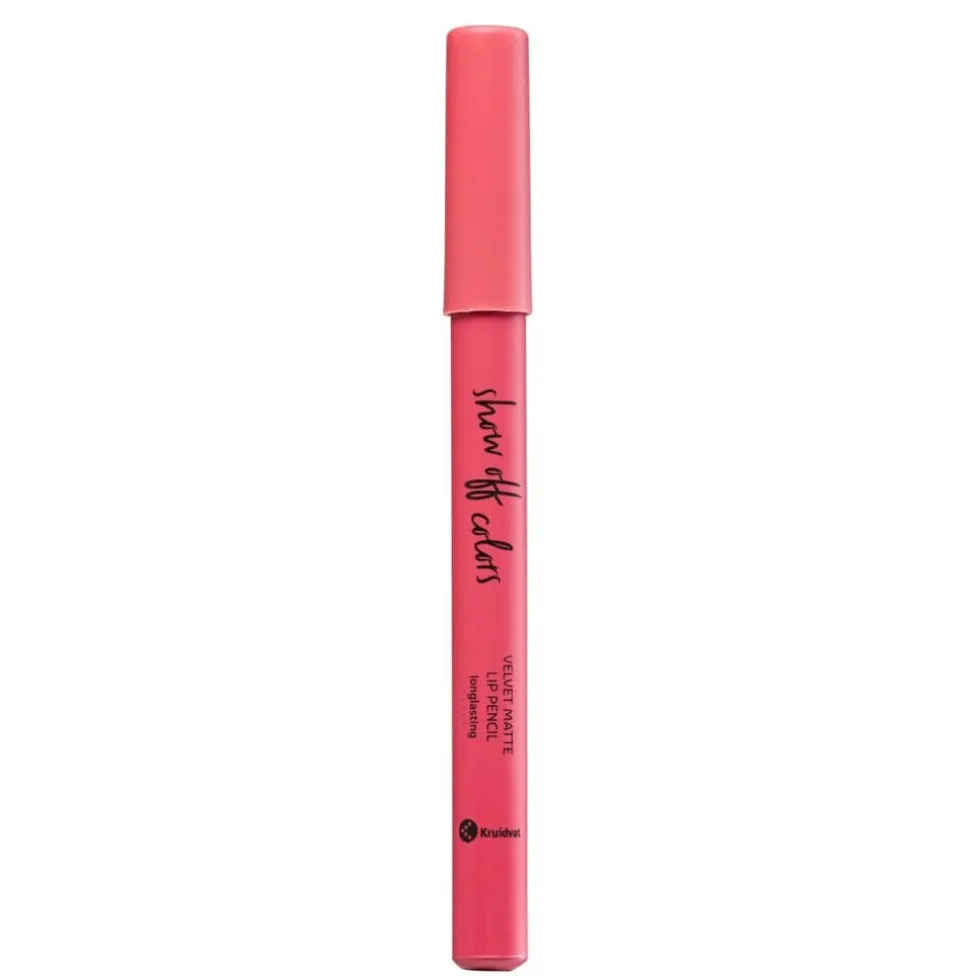 Kruidvat Show Off Colors 040 Cute Pink Velvet Matte Lip Pencil