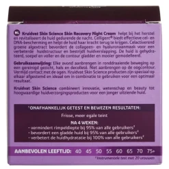 Kruidvat Skin Science Skin Recovery 55+ Night Cream