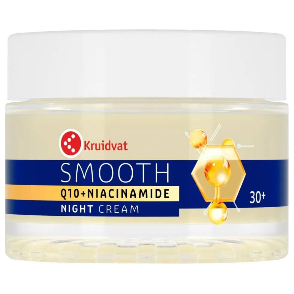 Kruidvat Smooth Q10 + Niacinamide Nachtcrème