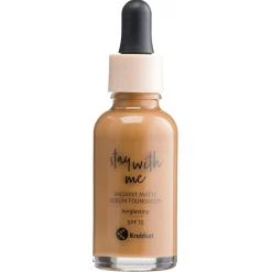Kruidvat Stay With Me 050 W Soft Almond Radiant Matte Serum Foundation