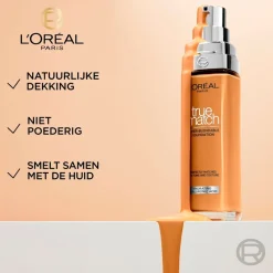 L Oréal Paris True Match 6.5.D/6.5W Golden Caramel Foundation