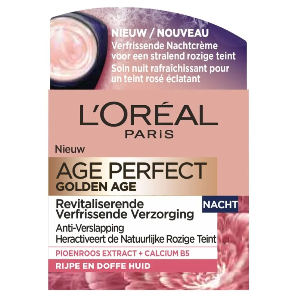 L'Oréal Paris Age Perfect Golden Age Anti-Veroudering Nachtcrème