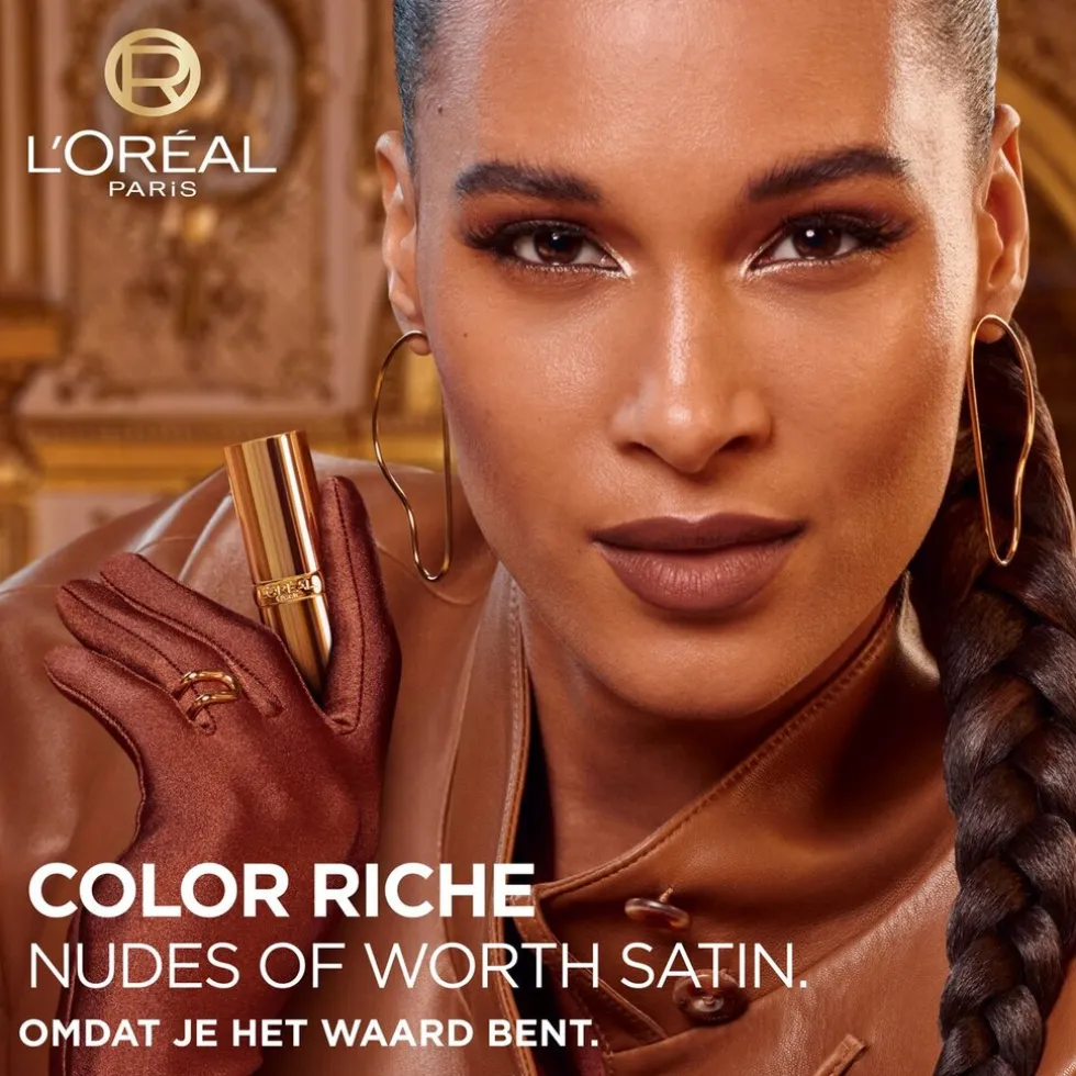 L'Oréal Paris Color Riche Nude Intense 300 Le Rouge Paris Satin Lippenstift