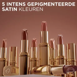 L'Oréal Paris Color Riche Nude Intense 635 Worth It Medium Satin Lippenstift