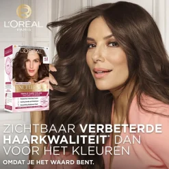L'Oréal Paris Excellence Crème 8.13 Licht Beige Blond Permanente Haarkleuring