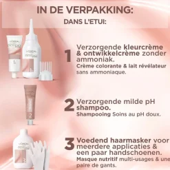 L'Oréal Paris Excellence 3U Nudes Donkerbruin Permanente Haarverf