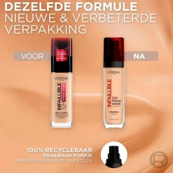 L'Oréal Paris Infaillible 300 Amber SPF25 32H Fresh Wear Foundation