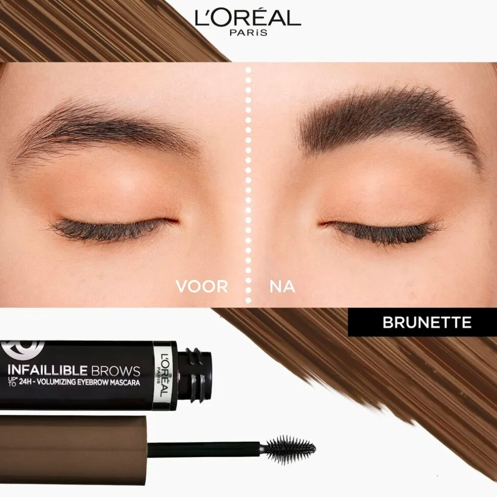 L'Oréal Paris Infaillible Brows 24H 108 Dark Brunette Waterproof Wenkbrauwmascara