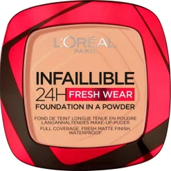 L'Oréal Paris Infaillible 24H Fresh Wear 245 Golden Honey Foundation in a Powder