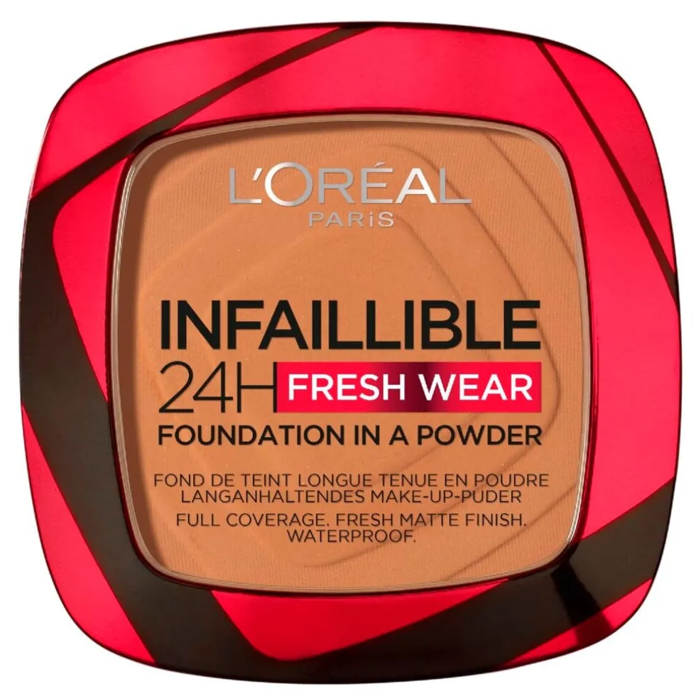 L’Oréal Paris Infaillible 24H Fresh Wear 330 Hazelnut Foundation in A Powder