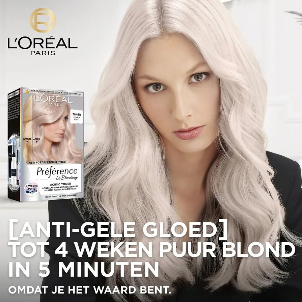 L'Oréal Paris Préférence Le Blonding Pearly Boost Acidic Toner