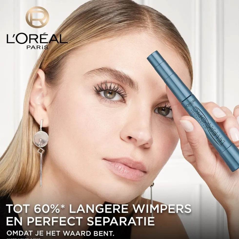 L'Oréal Paris Telescopic Black Waterproof Mascara