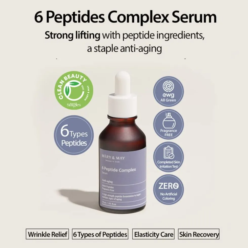 Mary & May 6 Peptide Complex Serum