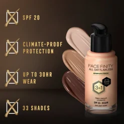 Max Factor Facefinity All Day Flawless C40 Light Ivory Foundation