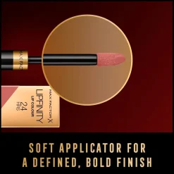 Max Factor Lipfinity Lip Colour 040 Vivacious 2-Step Longlasting Lipstick