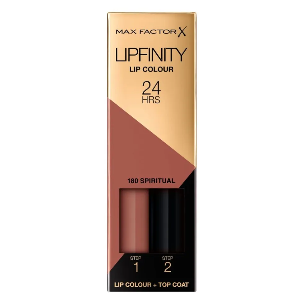 Max Factor Lipfinity Lip Colour 180 Spiritual 2-Step Longlasting Lipstick