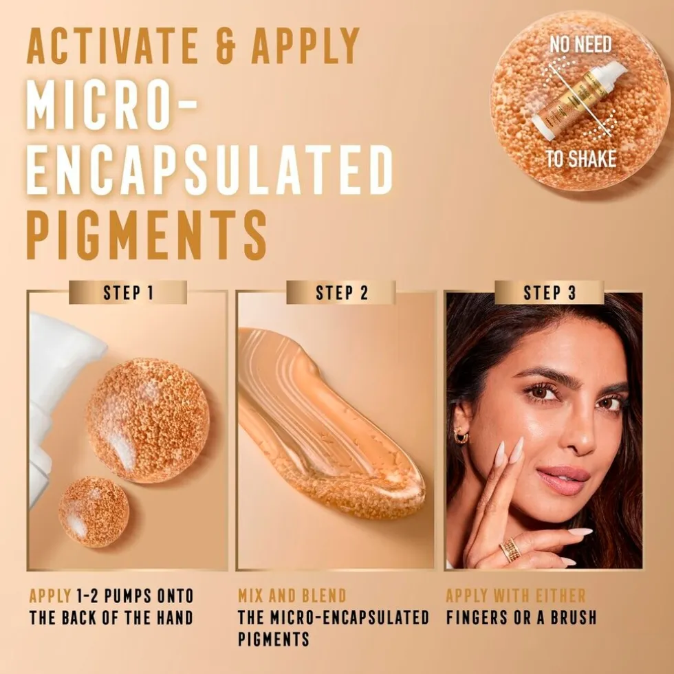 Max Factor Miracle Pure 7 Deep Hydratint Essence Foundation