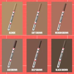 Maybelline New York Build-A-Brow 260 Deep Brown Wenkbrauwpotlood en -Gel