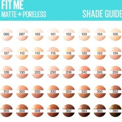 Maybelline New York Fit Me Matte + Poreless 375 Java Foundation