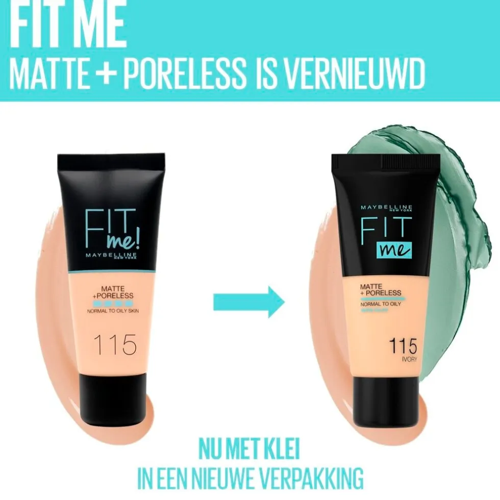 Maybelline New York Fit Me Matte & Poreless 230 Natural Buff Foundation