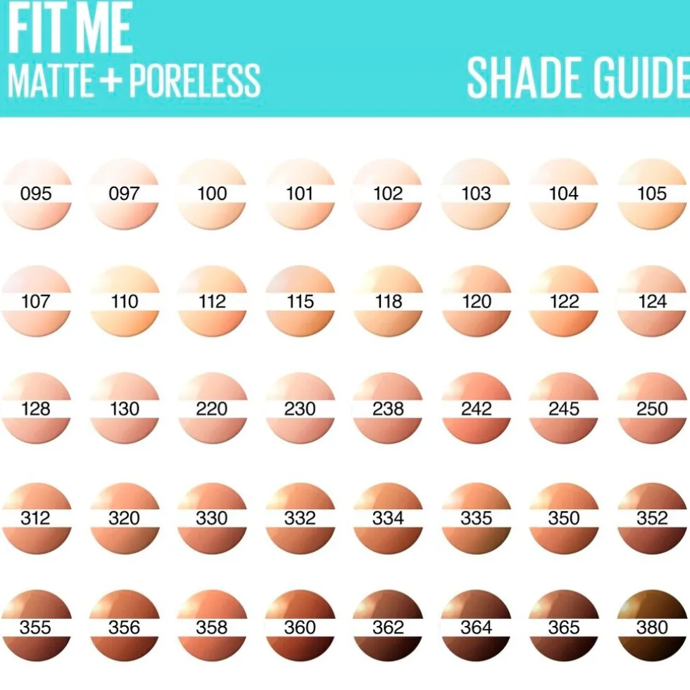 Maybelline New York Fit Me Matte & Poreless 230 Natural Buff Foundation
