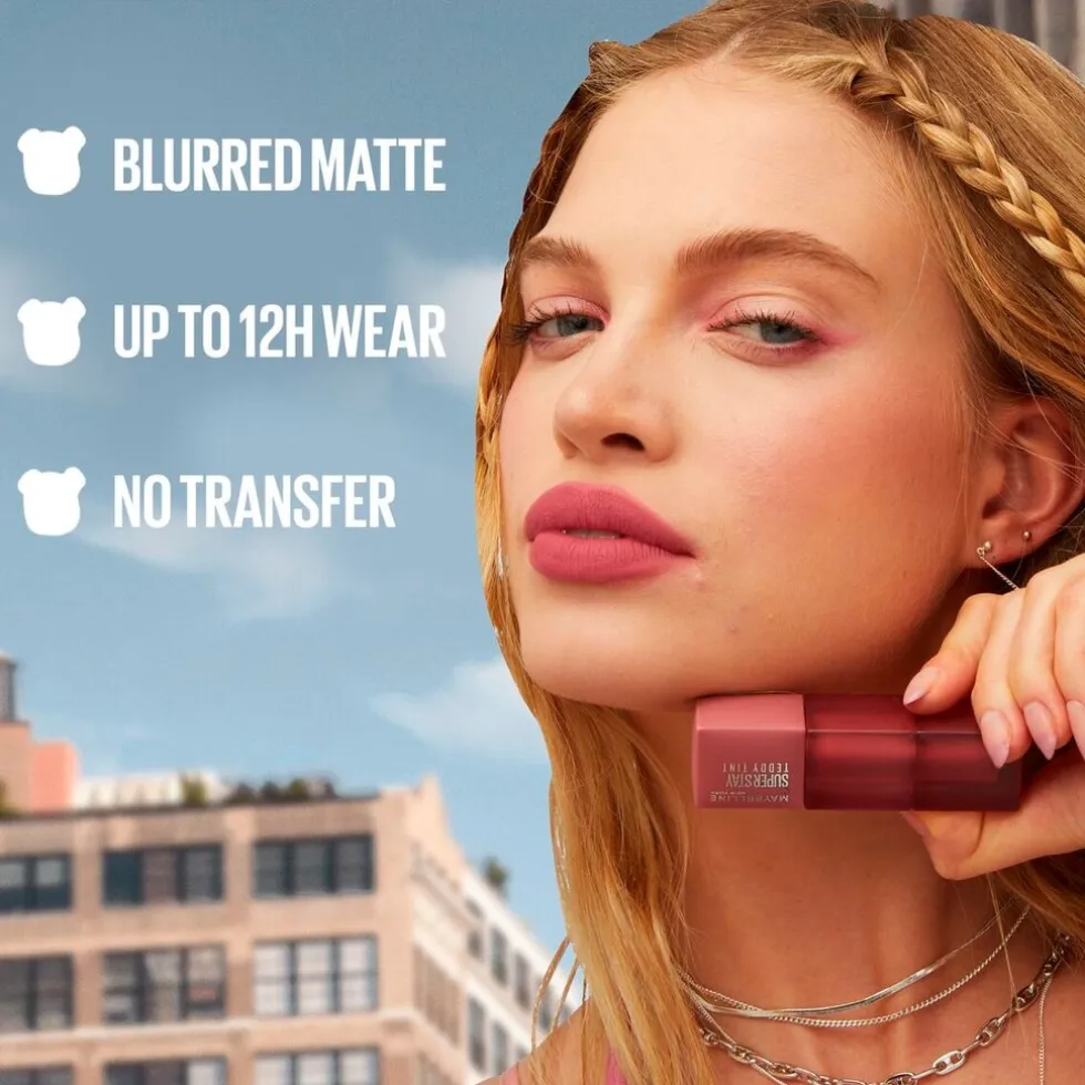 Maybelline New York SuperStay Teddy Tint 30 Coquettish Lippenstift